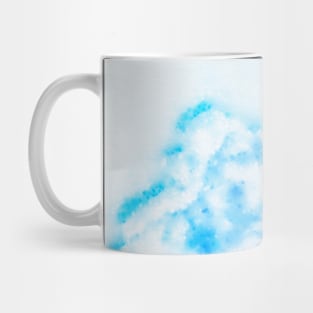 Puffy Clouds in the Bright Blue Sky Mug